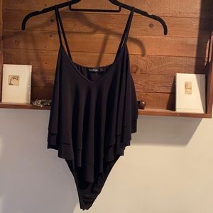 Boohoo | Layered Tank Top Bodysuit